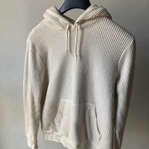 Old Navy Waffle knit Sherpa lined hoodie